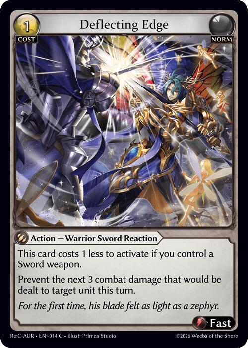 Deflecting Edge (14) [Mordred Re: Collection, Aurelian Regent]