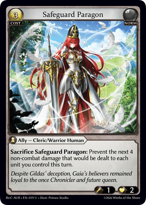 Safeguard Paragon (19) [Mordred Re: Collection, Aurelian Regent]