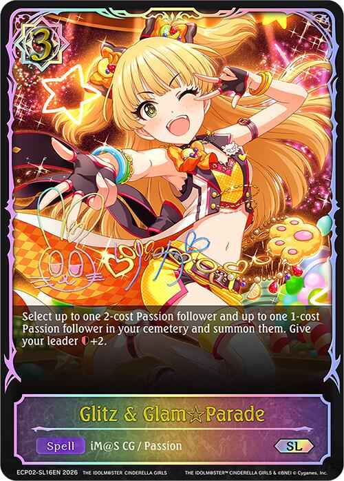 Glitz & Glam Parade (ECP02-SL16EN) [THE IDOLM@STER CINDERELLA GIRLS EX Crossover Set]