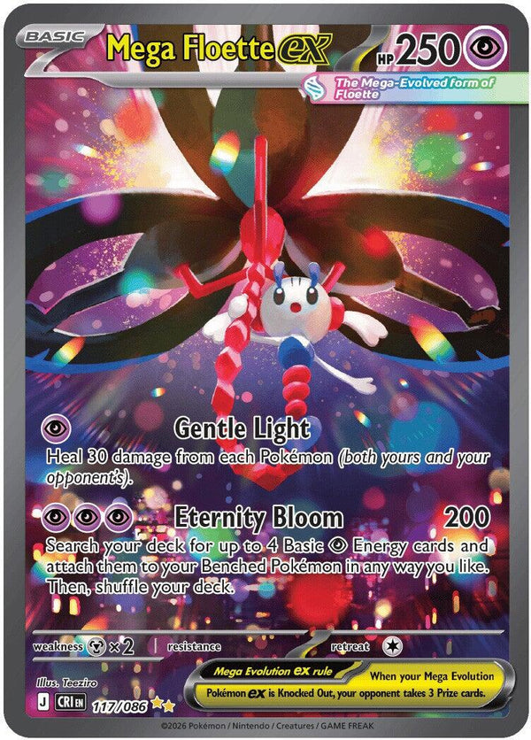 Mega Floette ex (117/086) [Mega Evolution: Chaos Rising]