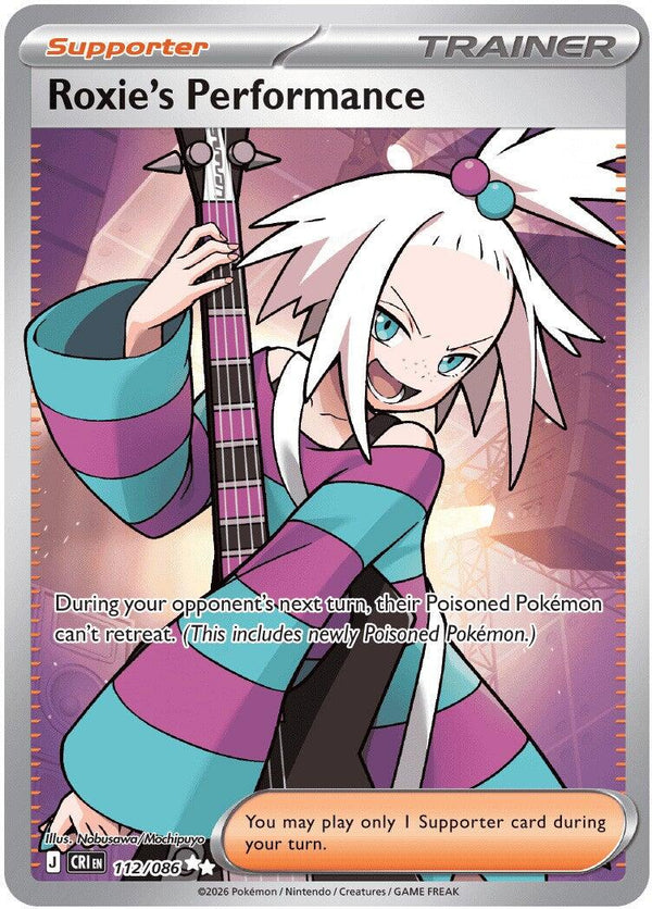 Roxie's Performance (112/086) [Mega Evolution: Chaos Rising]