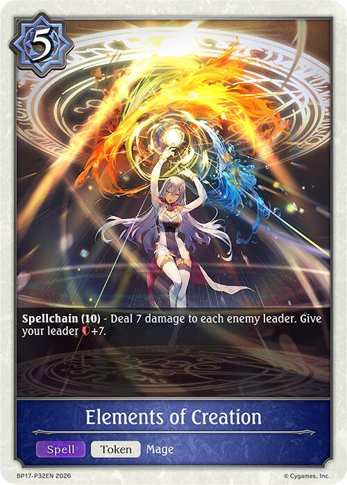 Elements of Creation - P32EN (Foil) (BP17-P32EN) [Convergent Destinies]