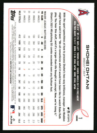 Shohei Ohtani 2022 Topps Chrome #1