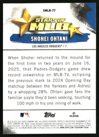 Shohei Ohtani 2025 Topps Update #SMLB-77 Stars of MLB
