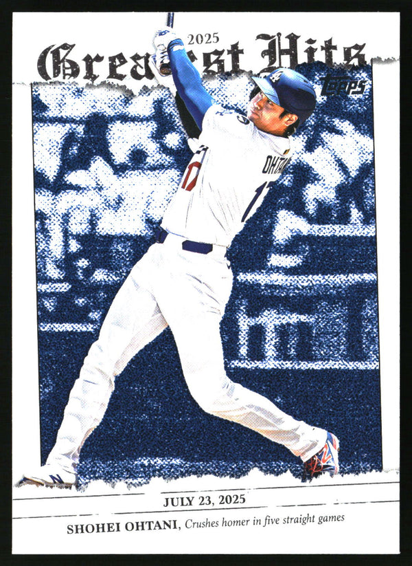 Shohei Ohtani 2026 Topps #GH-17 2025 Greatest Hits