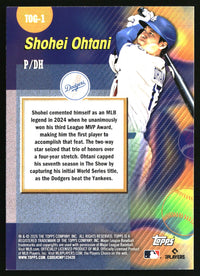 Shohei Ohtani 2026 Topps #TOG-1 Titans of the Game