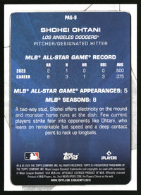 Shohei Ohtani 2026 Topps #PAS-9 Perennial All Stars