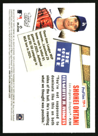 Shohei Ohtani 2026 Topps #TP-1 Profiles