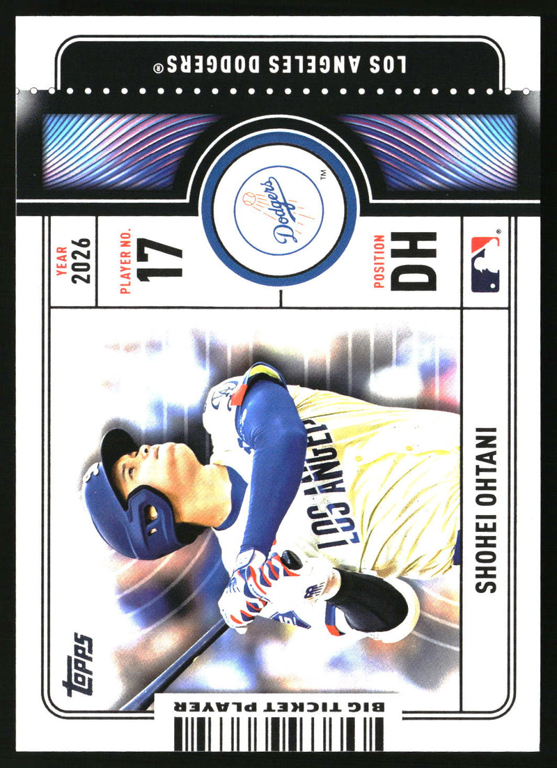 Shohei Ohtani 2026 Topps #BTP-3 Big Ticket Players