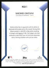 Shohei Ohtani 2026 Topps #MLB-1 Topps Collector Kit