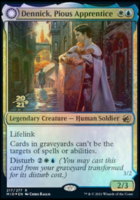 Dennick, Pious Apprentice // Dennick, Pious Apparition [Innistrad: Midnight Hunt Prerelease Promos]