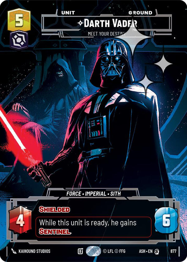 Darth Vader - Meet Your Destiny (877) (Prestige Foil) (877) [Ashes of the Empire]