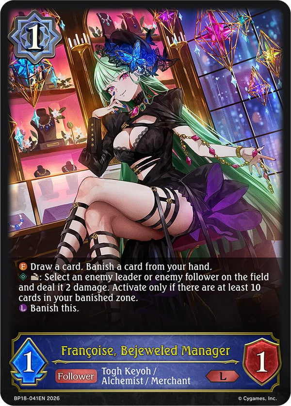 Francoise, Bejeweled Manager (BP18-041EN) [Neometropolis]