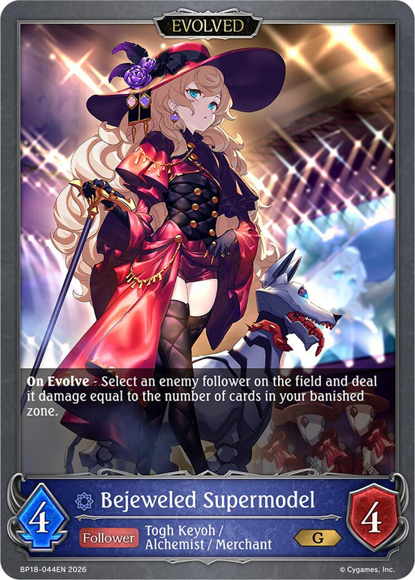 Bejeweled Supermodel (Evolved) (BP18-044EN) [Neometropolis]