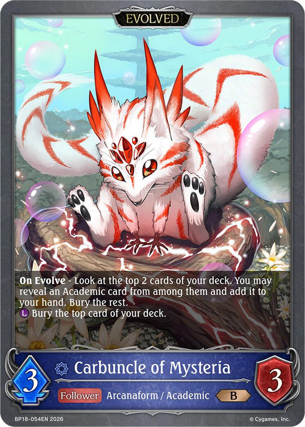 Carbuncle of Mysteria (Evolved) (BP18-054EN) [Neometropolis]