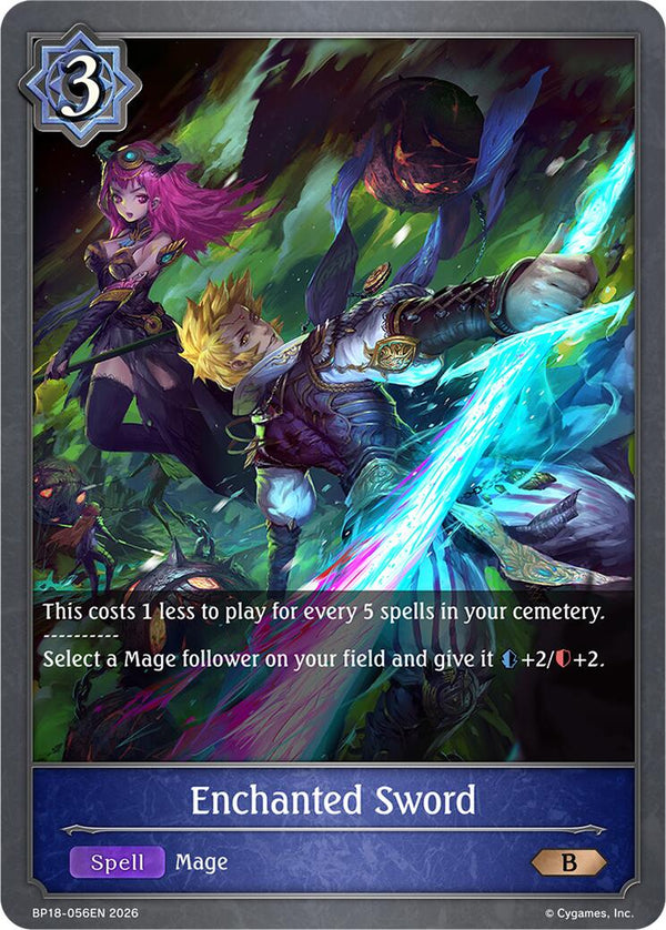 Enchanted Sword (BP18-056EN) [Neometropolis]