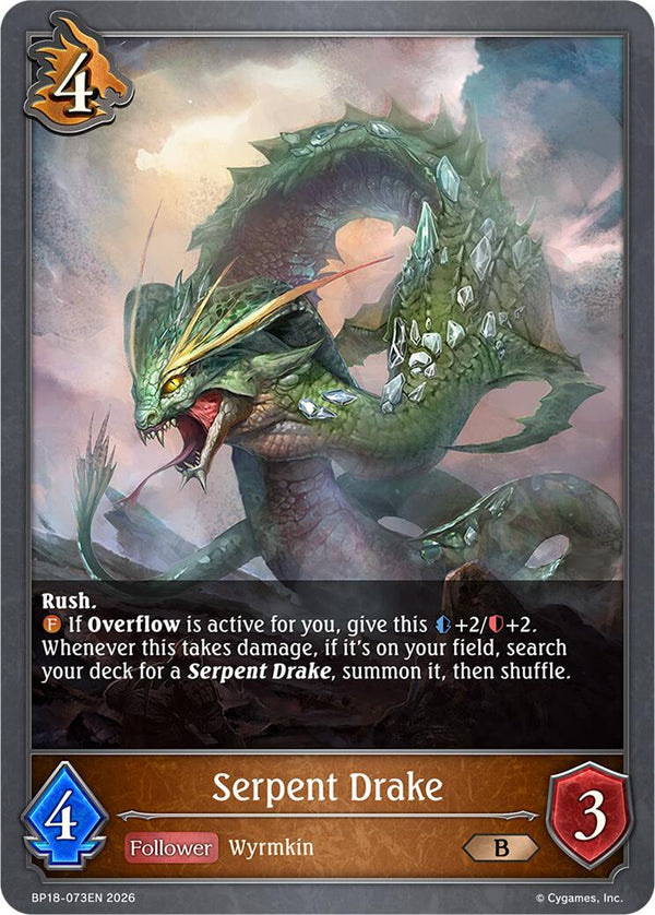 Serpent Drake (BP18-073EN) [Neometropolis]