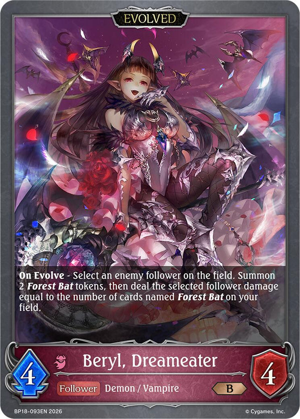 Beryl, Dreameater (Evolved) (BP18-093EN) [Neometropolis]