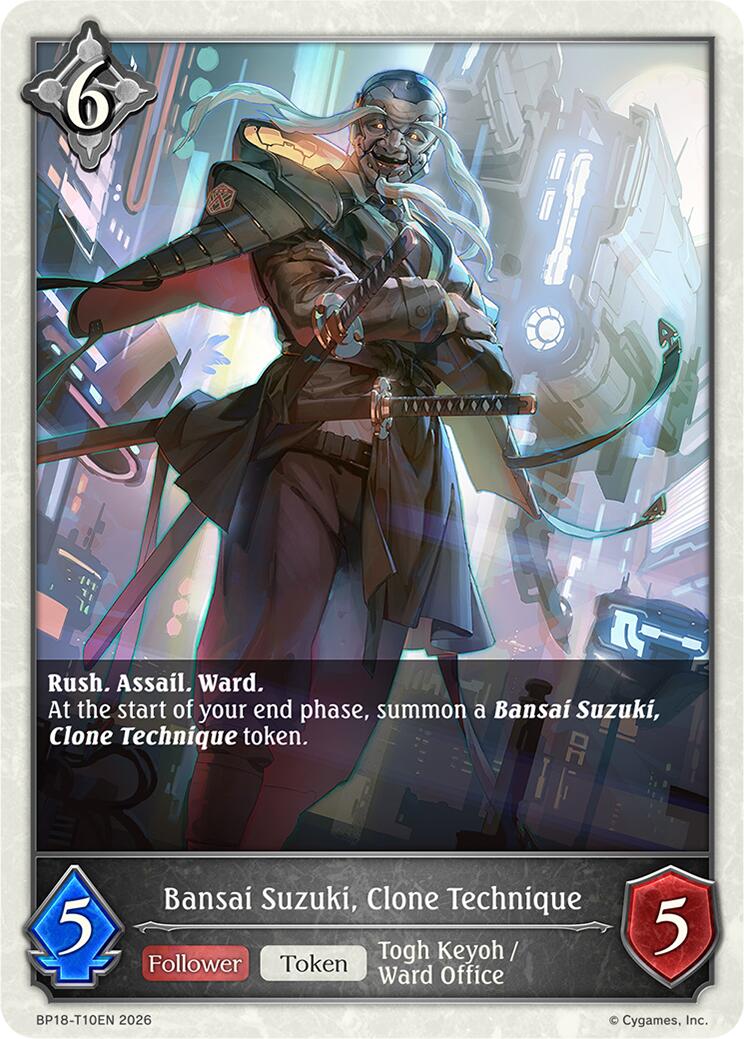 Bansai Suzuki, Clone Technique (BP18-T10EN) [Neometropolis]