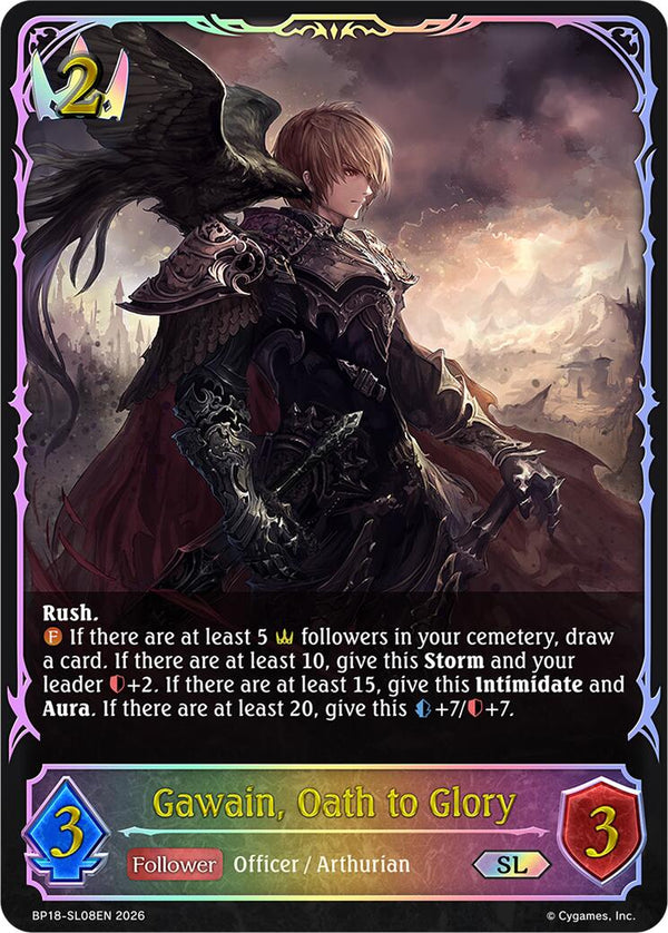 Gawain, Oath to Glory (BP18-SL08EN) [Neometropolis]