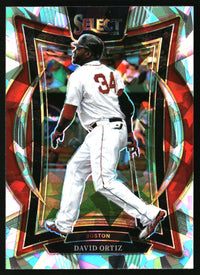 David Ortiz 2025 Panini Select #96 Ice Prizms
