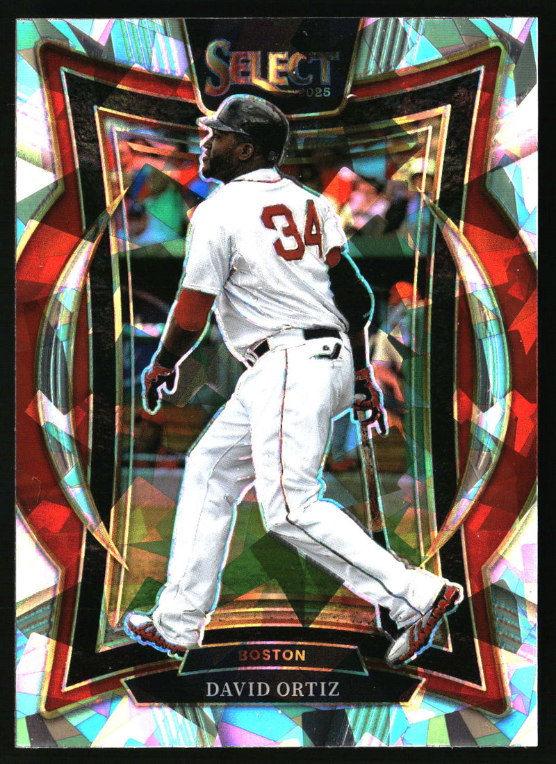 David Ortiz 2025 Panini Select #96 Ice Prizms