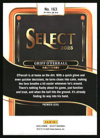 Griff O'Ferrall 2025 Panini Select #163 Ice Prizms