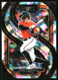 Griff O'Ferrall 2025 Panini Select #163 Ice Prizms