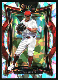 Aidan Miller 2025 Panini Select #23 Ice Prizms