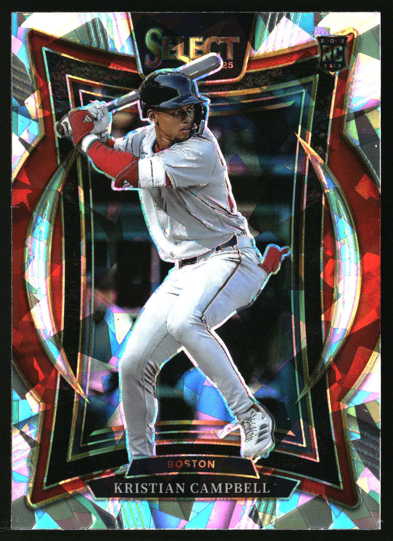 Kristian Campbell 2025 Panini Select #76 Ice Prizms