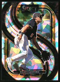 Wyatt Sanford 2025 Panini Select #121 Ice Prizms