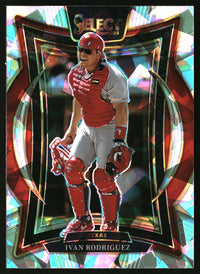 Ivan Rodriguez 2025 Panini Select #48 Ice Prizms