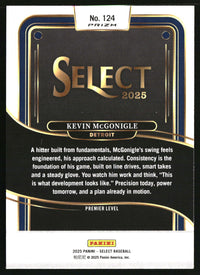 Kevin McGonigle 2025 Panini Select #124 Ice Prizms