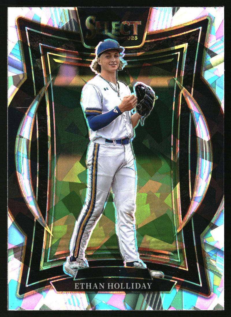 Ethan Holliday 2025 Panini Select #49 Ice Prizms