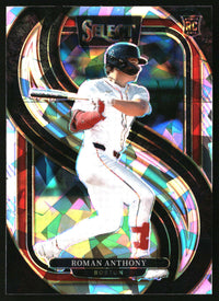 Roman Anthony 2025 Panini Select #192 Ice Prizms