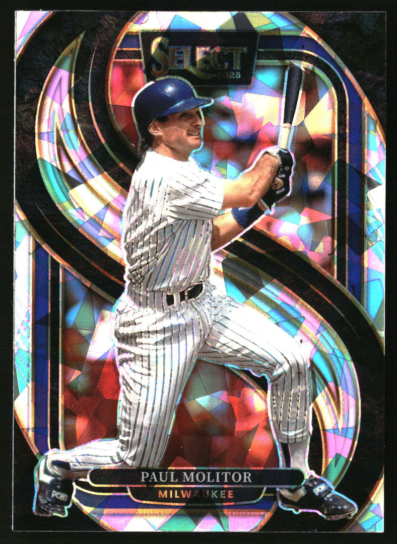 Paul Molitor 2025 Panini Select #147 Ice Prizms