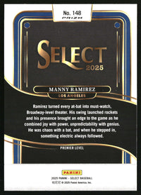 Manny Ramirez 2025 Panini Select #148 Ice Prizms