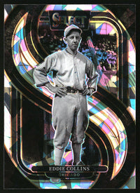 Eddie Collins 2025 Panini Select #138 Ice Prizms