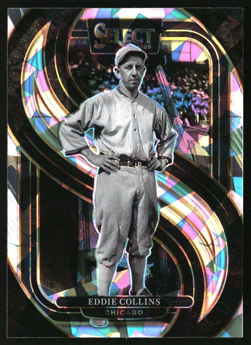 Eddie Collins 2025 Panini Select #138 Ice Prizms