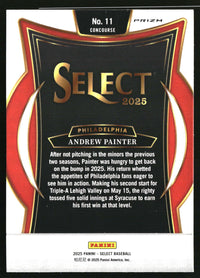 Andrew Painter 2025 Panini Select #11 Ice Prizms
