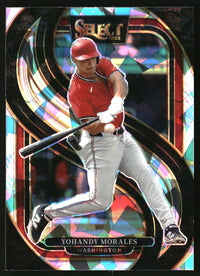 Yohandy Morales 2025 Panini Select #166 Ice Prizms