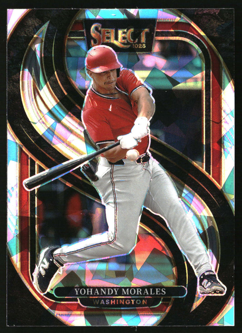 Yohandy Morales 2025 Panini Select #166 Ice Prizms