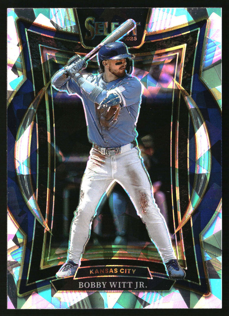 Bobby Witt Jr. 2025 Panini Select #82 Ice Prizms