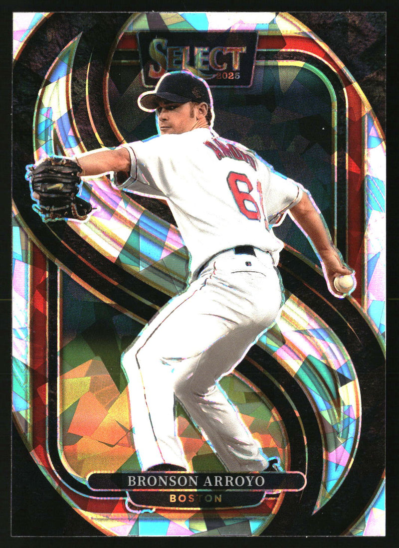 Bronson Arroyo 2025 Panini Select #103 Ice Prizms