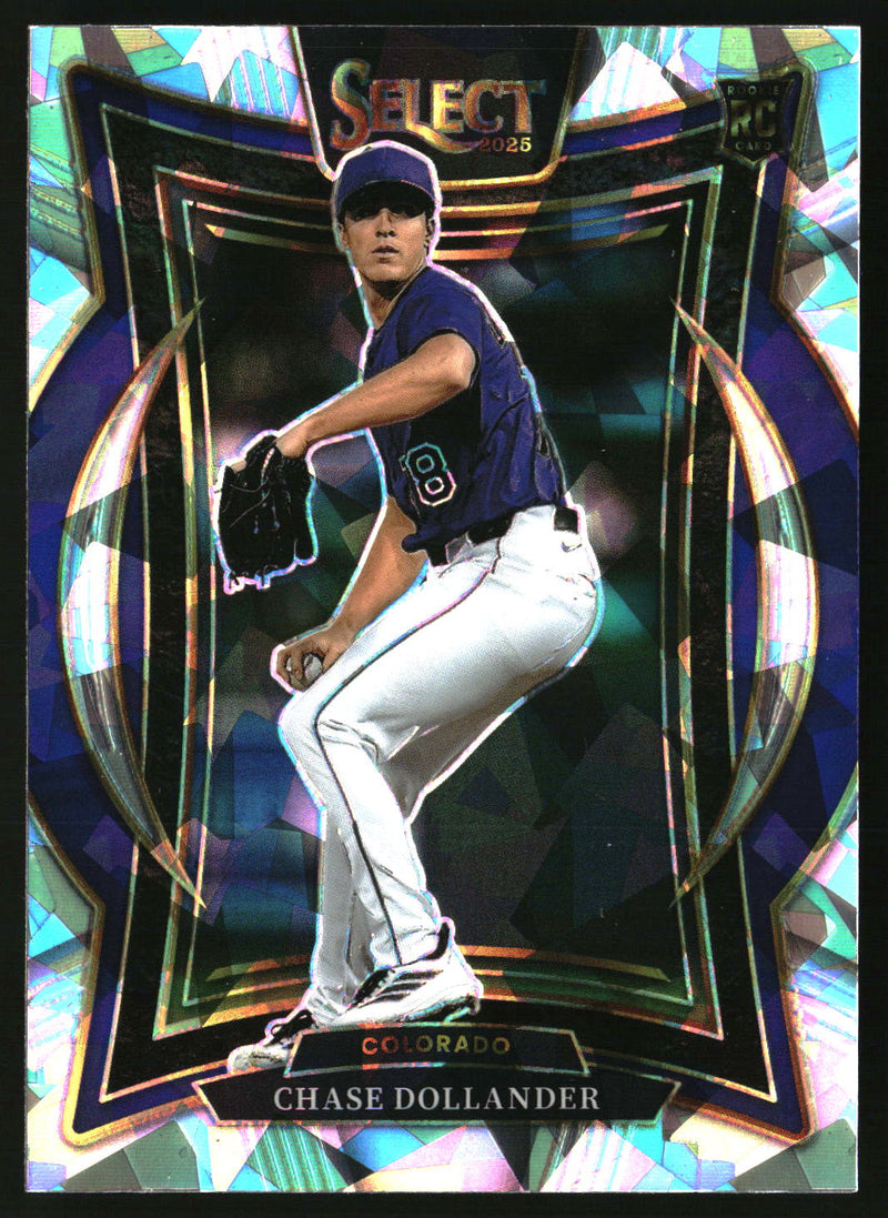 Chase Dollander 2025 Panini Select #25 Ice Prizms