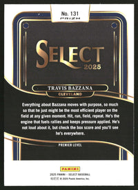 Travis Bazzana 2025 Panini Select #131 Orange Flash Prizms