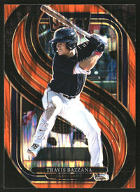 Travis Bazzana 2025 Panini Select #131 Orange Flash Prizms
