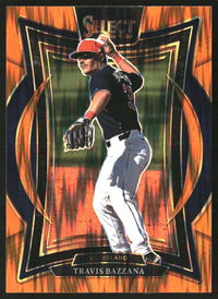 Travis Bazzana 2025 Panini Select #97 Orange Flash Prizms