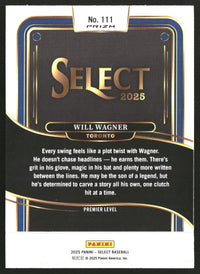 Will Wagner 2025 Panini Select #111 Orange Flash Prizms