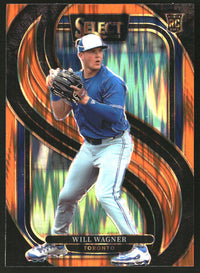 Will Wagner 2025 Panini Select #111 Orange Flash Prizms